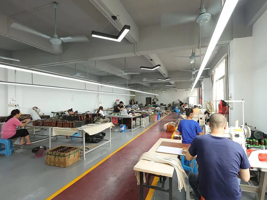 Bag factory in Guangzhou